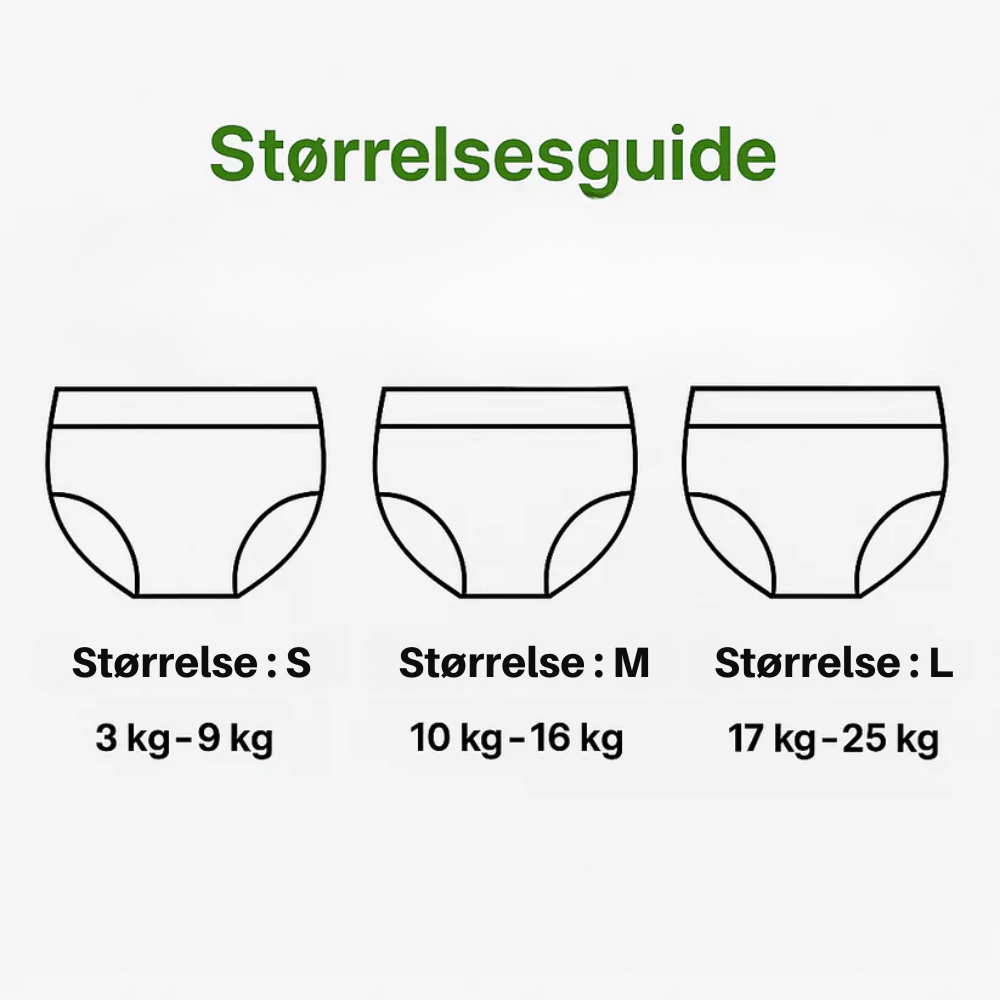 ECO Underbukser for pottetræning – (4 Pak)🎃