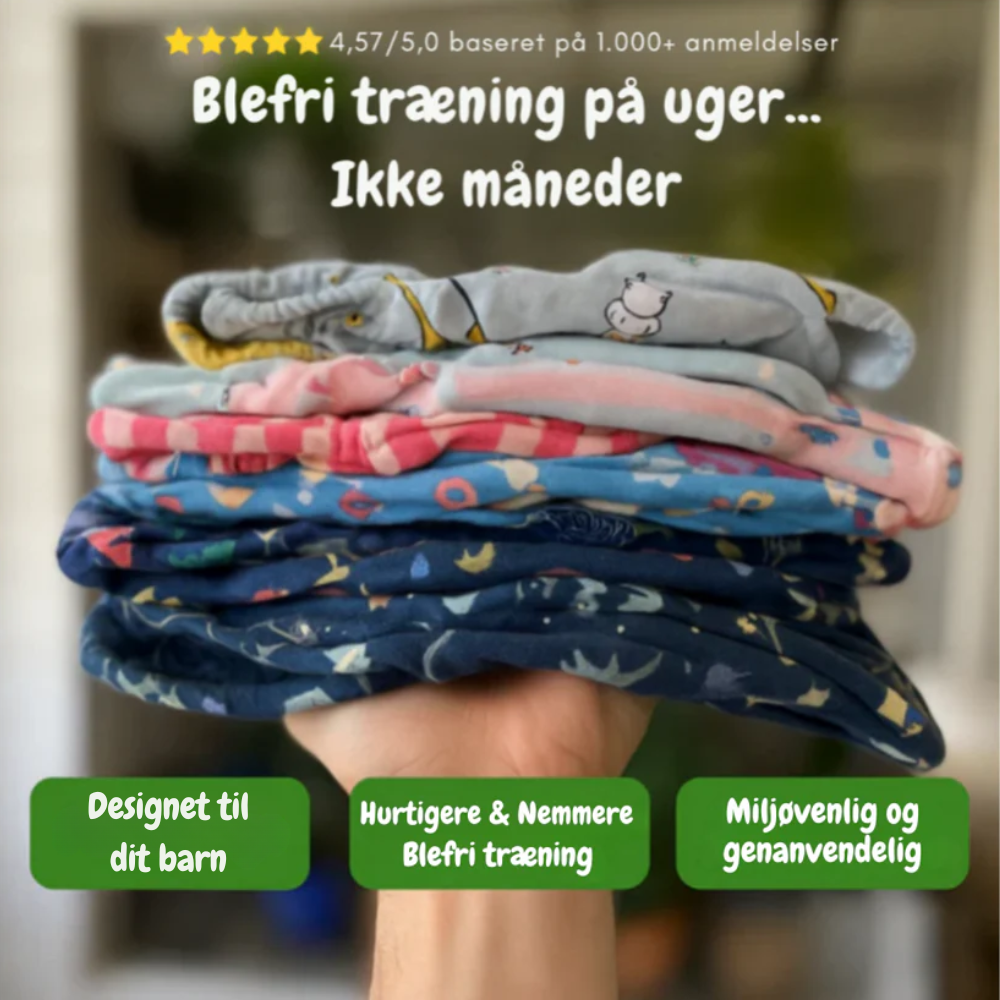 ECO Underbukser for pottetræning – (4 Pak)🎃