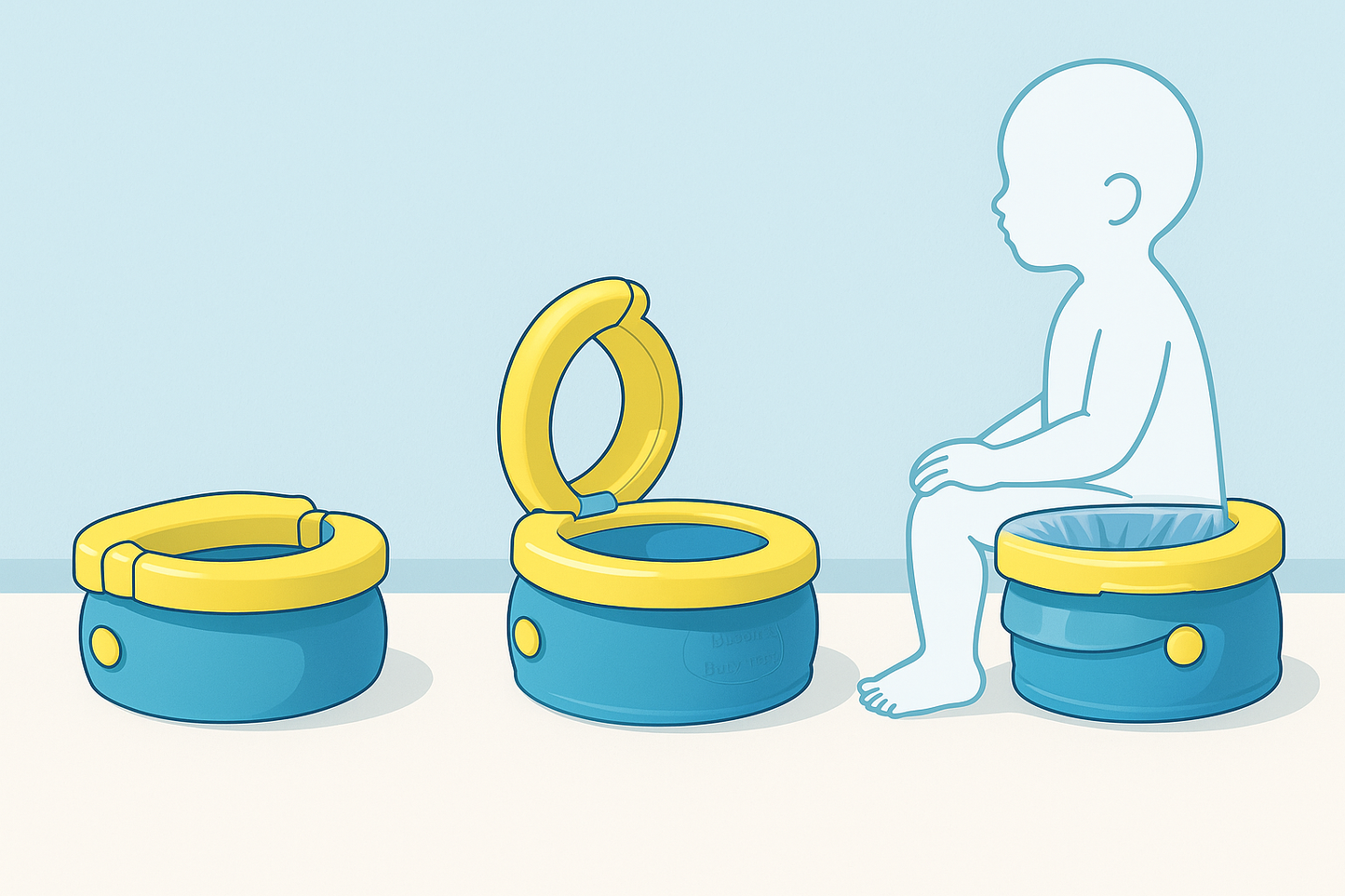 Udendørs Potty – Enkel og Sammenklappelig